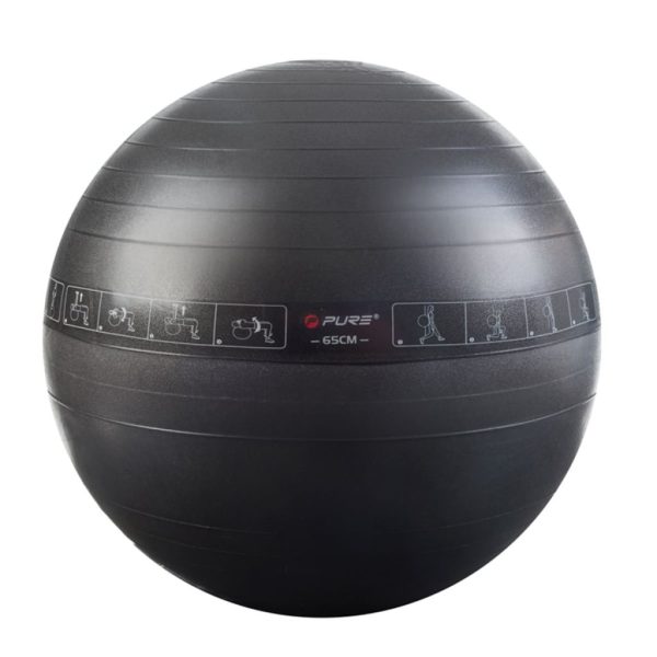Pure2Improve træningsbold 65 cm sort
