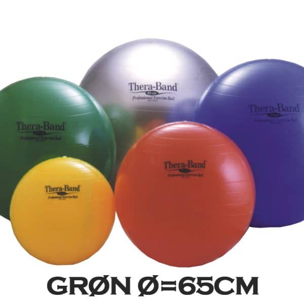 Thera-Band Terapibold & Træningsbold 65cm Grøn