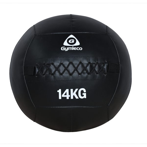 Gymleco Wall Ball 14 kg, Sort